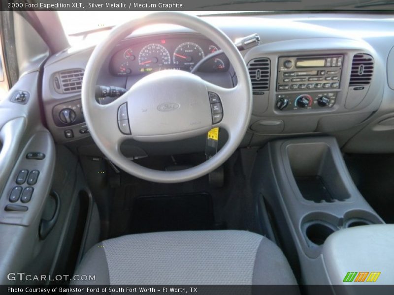 Silver Metallic / Medium Graphite 2000 Ford Expedition XLT