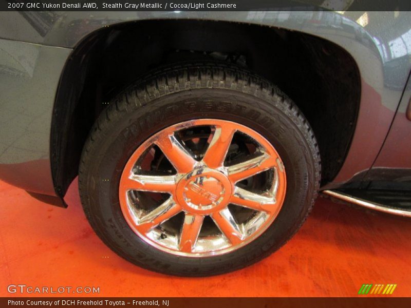 Stealth Gray Metallic / Cocoa/Light Cashmere 2007 GMC Yukon Denali AWD