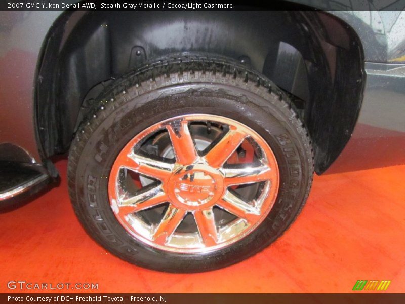 Stealth Gray Metallic / Cocoa/Light Cashmere 2007 GMC Yukon Denali AWD