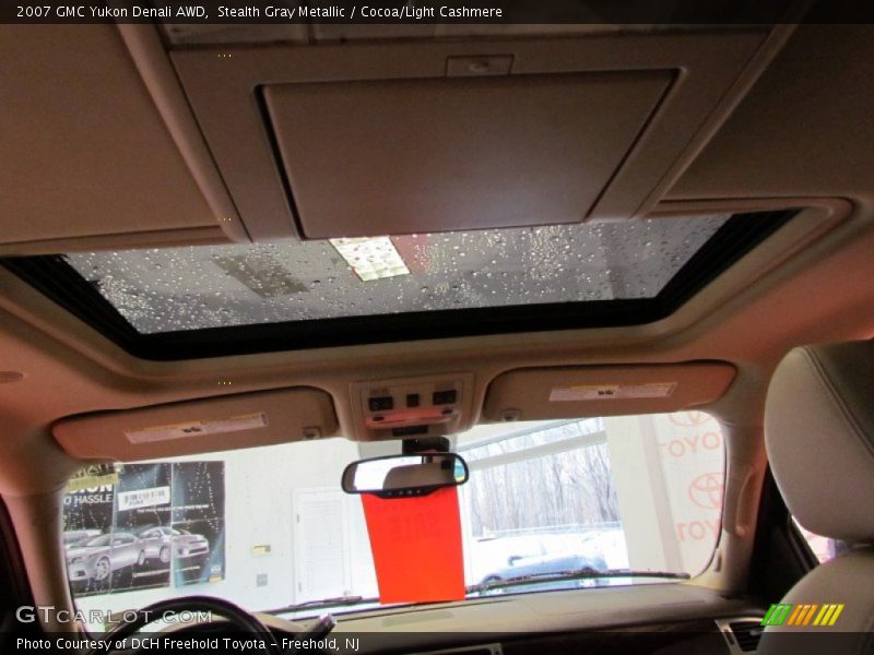 Stealth Gray Metallic / Cocoa/Light Cashmere 2007 GMC Yukon Denali AWD