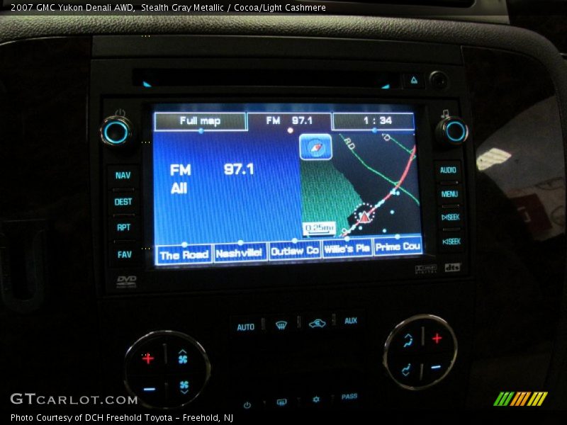 Stealth Gray Metallic / Cocoa/Light Cashmere 2007 GMC Yukon Denali AWD