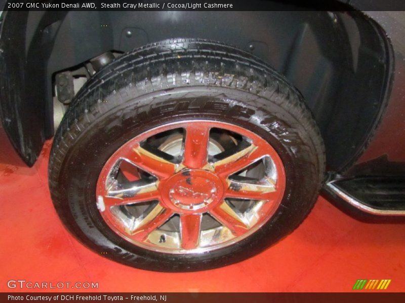 Stealth Gray Metallic / Cocoa/Light Cashmere 2007 GMC Yukon Denali AWD