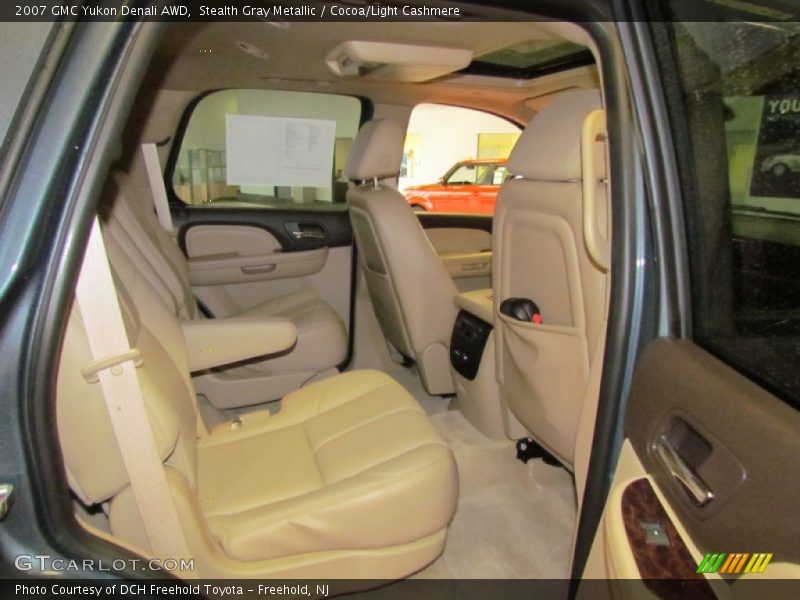 Stealth Gray Metallic / Cocoa/Light Cashmere 2007 GMC Yukon Denali AWD