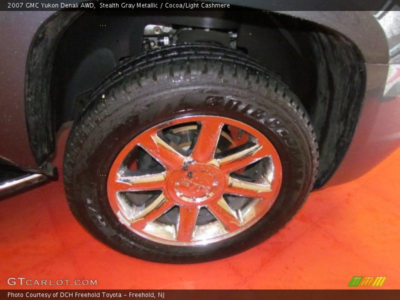 Stealth Gray Metallic / Cocoa/Light Cashmere 2007 GMC Yukon Denali AWD