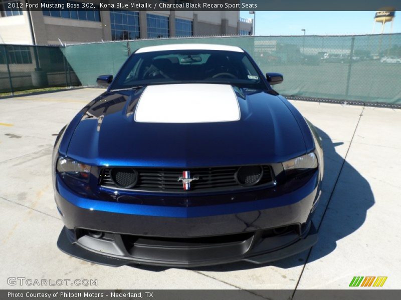  2012 Mustang Boss 302 Kona Blue Metallic