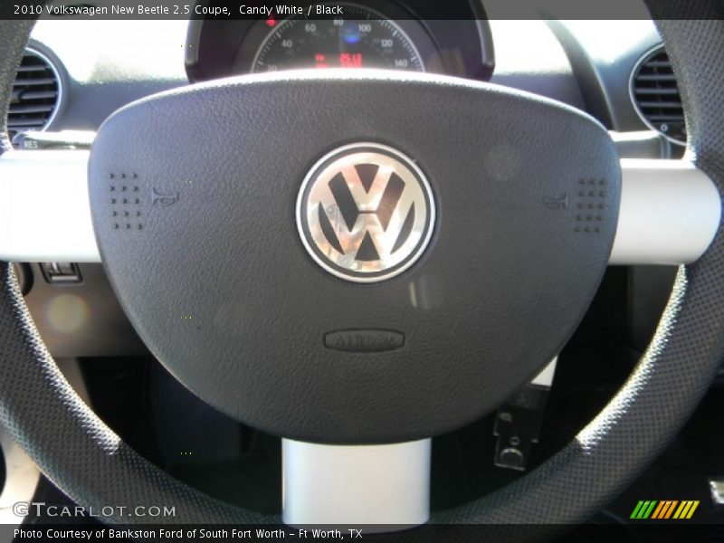 Candy White / Black 2010 Volkswagen New Beetle 2.5 Coupe