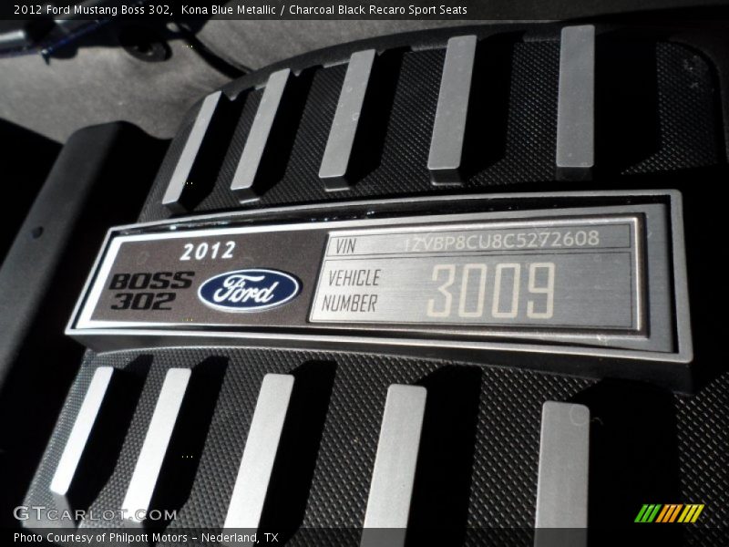  2012 Mustang Boss 302 Engine - 5.0 Liter Hi-Po DOHC 32-Valve Ti-VCT V8