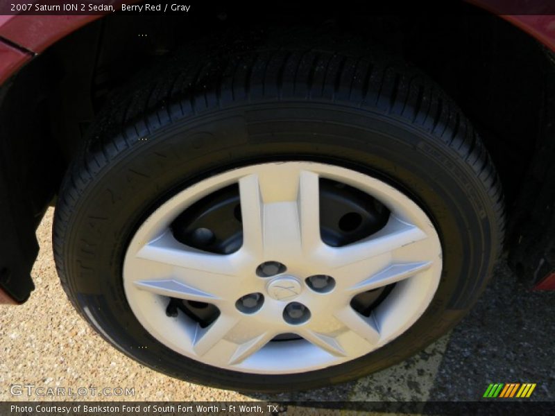 Berry Red / Gray 2007 Saturn ION 2 Sedan