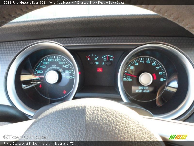  2012 Mustang Boss 302 Boss 302 Gauges