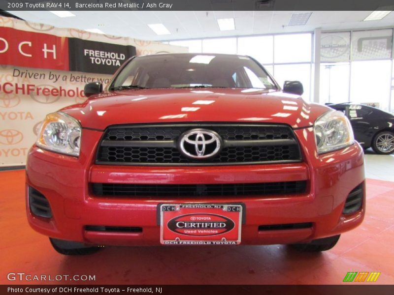 Barcelona Red Metallic / Ash Gray 2009 Toyota RAV4 I4