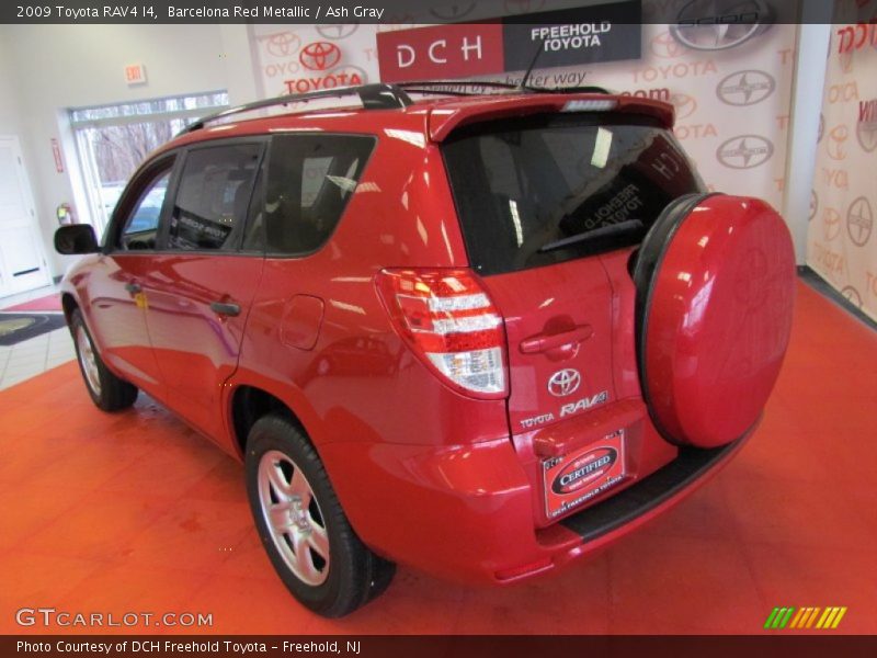 Barcelona Red Metallic / Ash Gray 2009 Toyota RAV4 I4