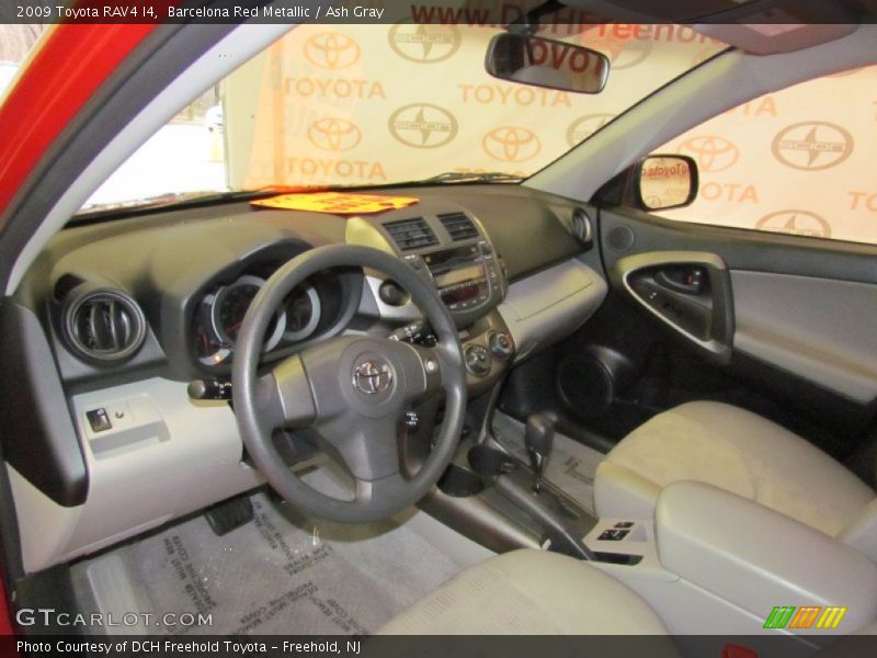 Barcelona Red Metallic / Ash Gray 2009 Toyota RAV4 I4