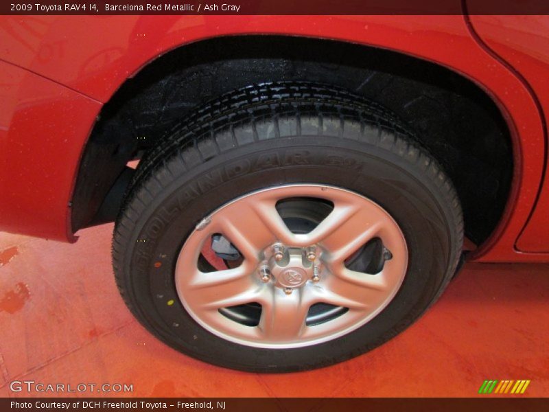 Barcelona Red Metallic / Ash Gray 2009 Toyota RAV4 I4