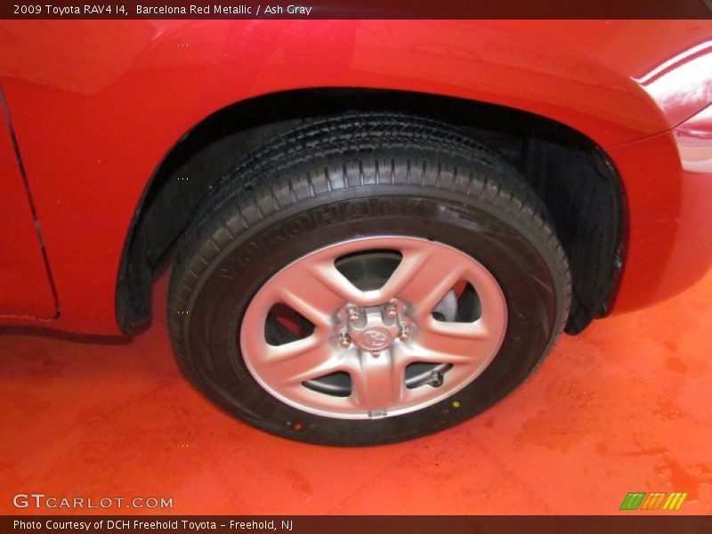Barcelona Red Metallic / Ash Gray 2009 Toyota RAV4 I4