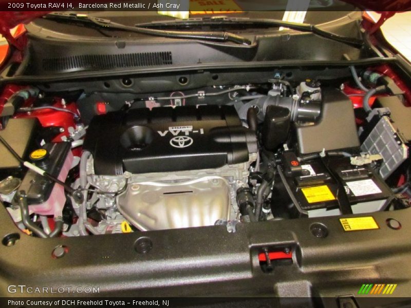 Barcelona Red Metallic / Ash Gray 2009 Toyota RAV4 I4