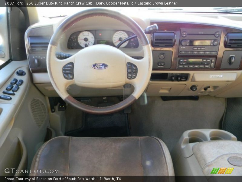 Dashboard of 2007 F250 Super Duty King Ranch Crew Cab