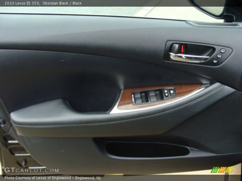 Obsidian Black / Black 2010 Lexus ES 350