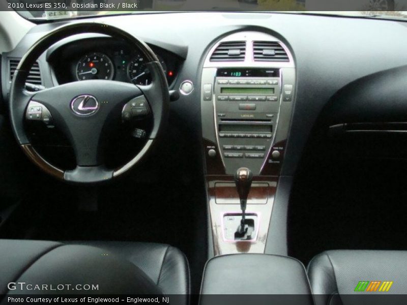Obsidian Black / Black 2010 Lexus ES 350