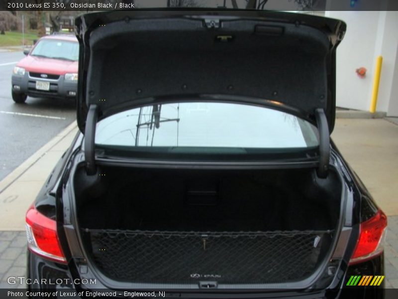 Obsidian Black / Black 2010 Lexus ES 350