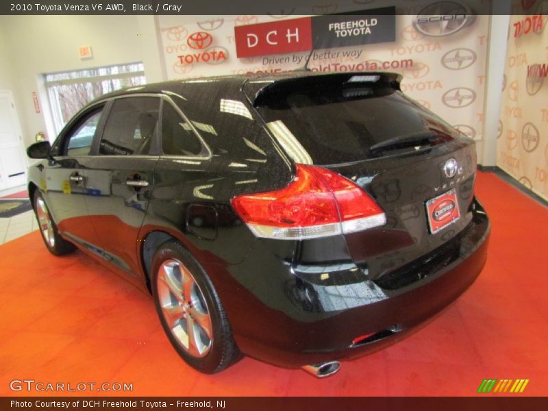 Black / Gray 2010 Toyota Venza V6 AWD