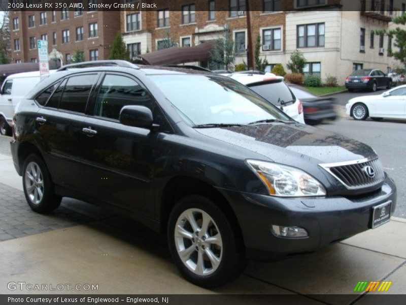 Smokey Granite / Black 2009 Lexus RX 350 AWD