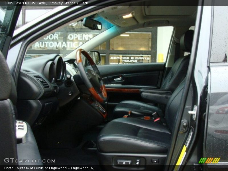 Smokey Granite / Black 2009 Lexus RX 350 AWD