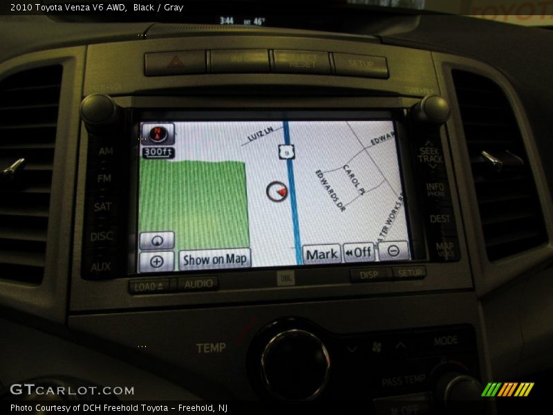 Black / Gray 2010 Toyota Venza V6 AWD