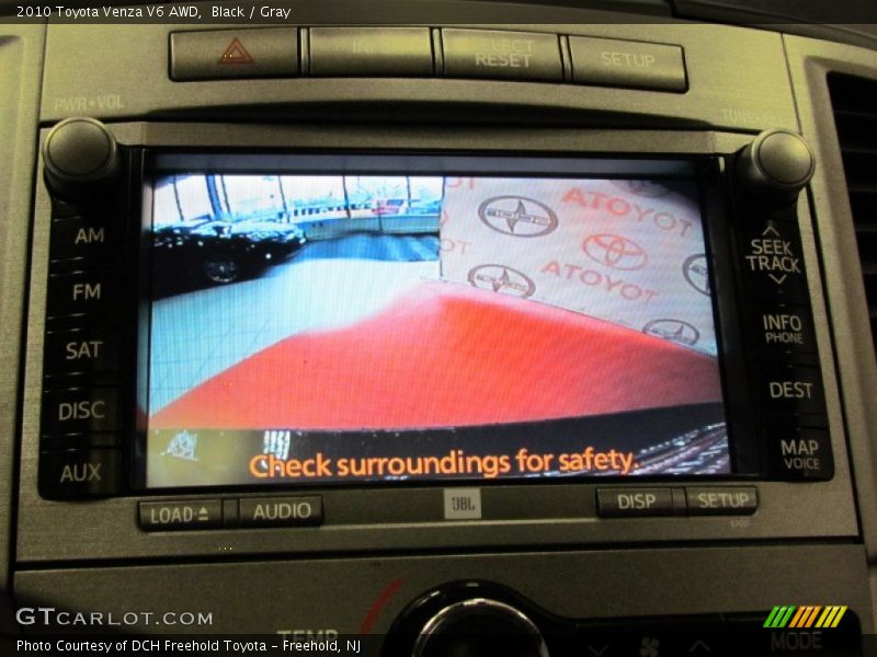 Black / Gray 2010 Toyota Venza V6 AWD