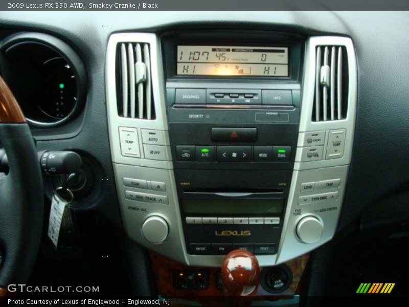 Smokey Granite / Black 2009 Lexus RX 350 AWD