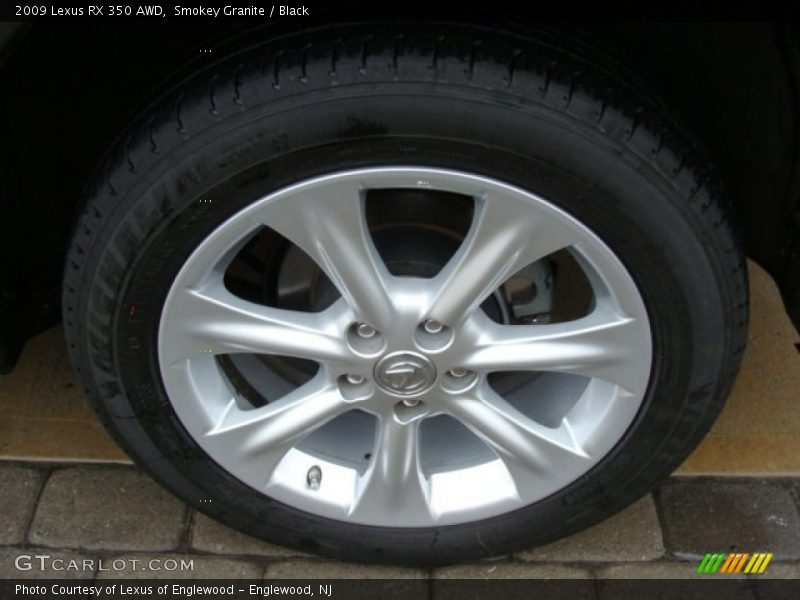 Smokey Granite / Black 2009 Lexus RX 350 AWD