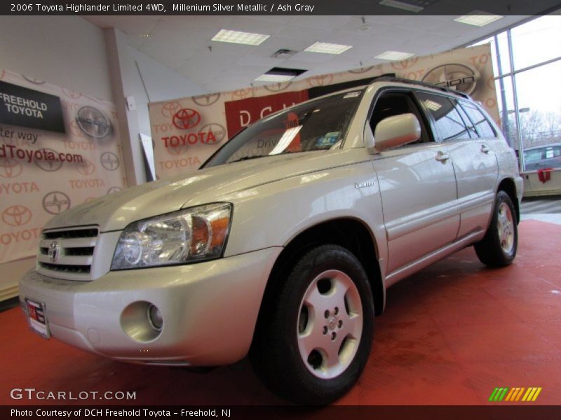 Millenium Silver Metallic / Ash Gray 2006 Toyota Highlander Limited 4WD