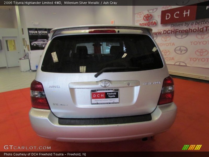 Millenium Silver Metallic / Ash Gray 2006 Toyota Highlander Limited 4WD