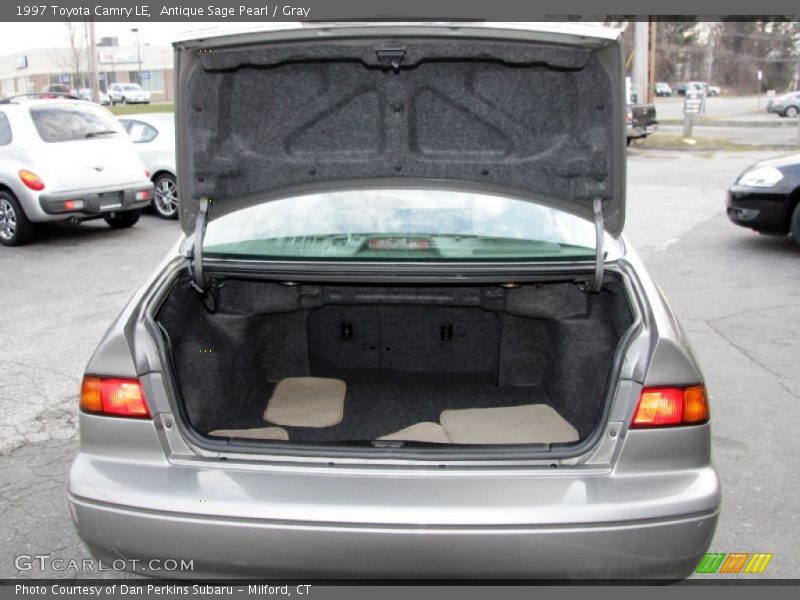 Antique Sage Pearl / Gray 1997 Toyota Camry LE