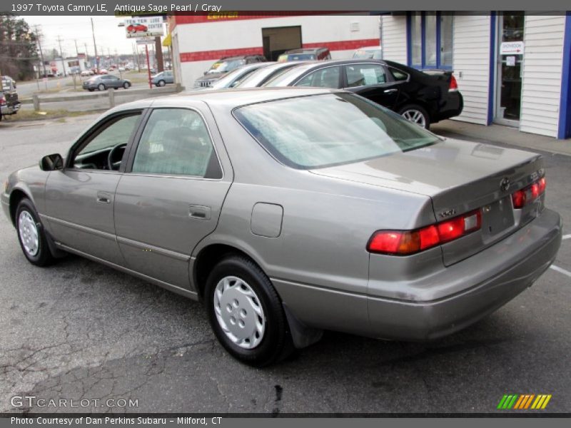 Antique Sage Pearl / Gray 1997 Toyota Camry LE