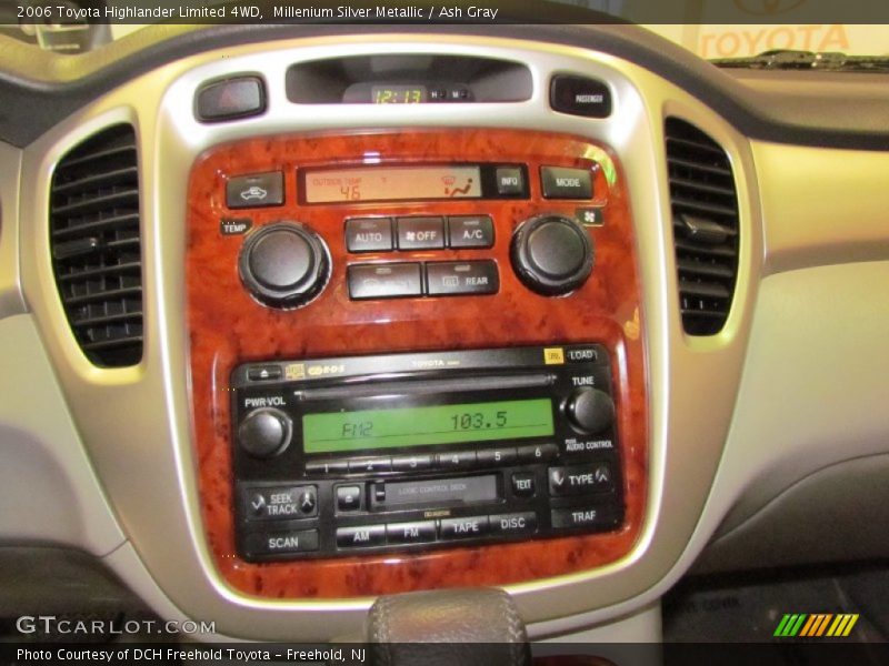Millenium Silver Metallic / Ash Gray 2006 Toyota Highlander Limited 4WD