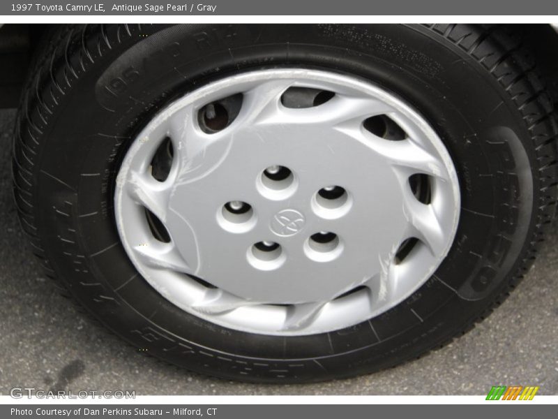 Antique Sage Pearl / Gray 1997 Toyota Camry LE