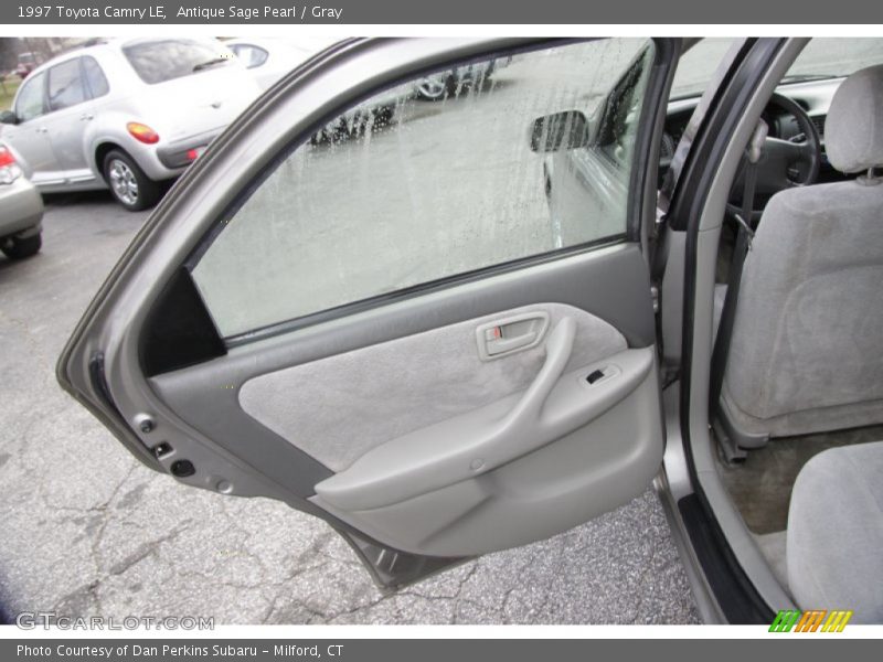 Antique Sage Pearl / Gray 1997 Toyota Camry LE