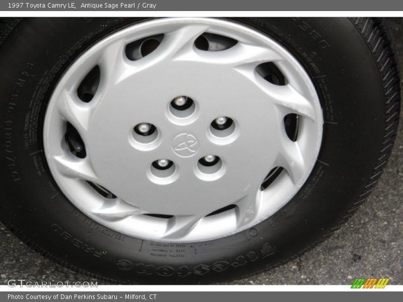 Antique Sage Pearl / Gray 1997 Toyota Camry LE
