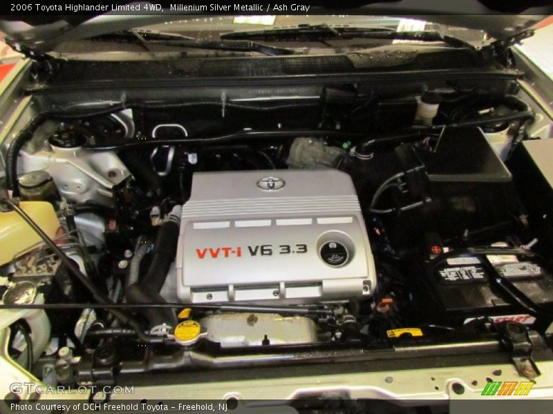 Millenium Silver Metallic / Ash Gray 2006 Toyota Highlander Limited 4WD