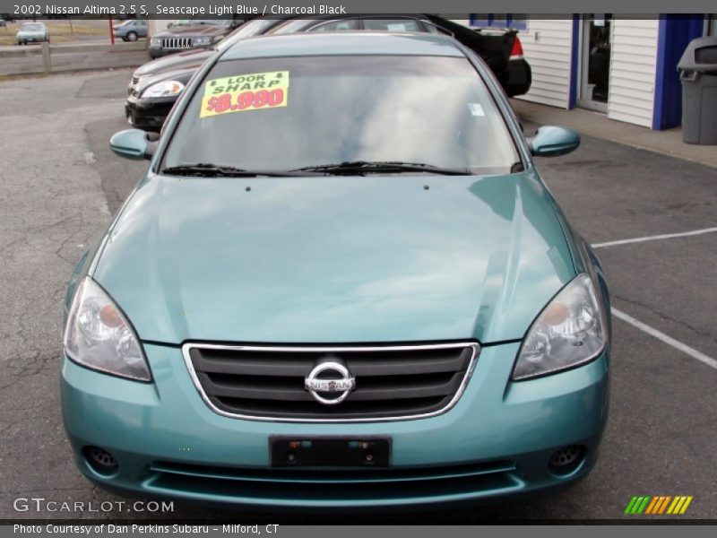 Seascape Light Blue / Charcoal Black 2002 Nissan Altima 2.5 S