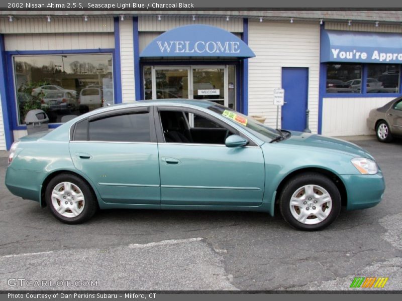 Seascape Light Blue / Charcoal Black 2002 Nissan Altima 2.5 S