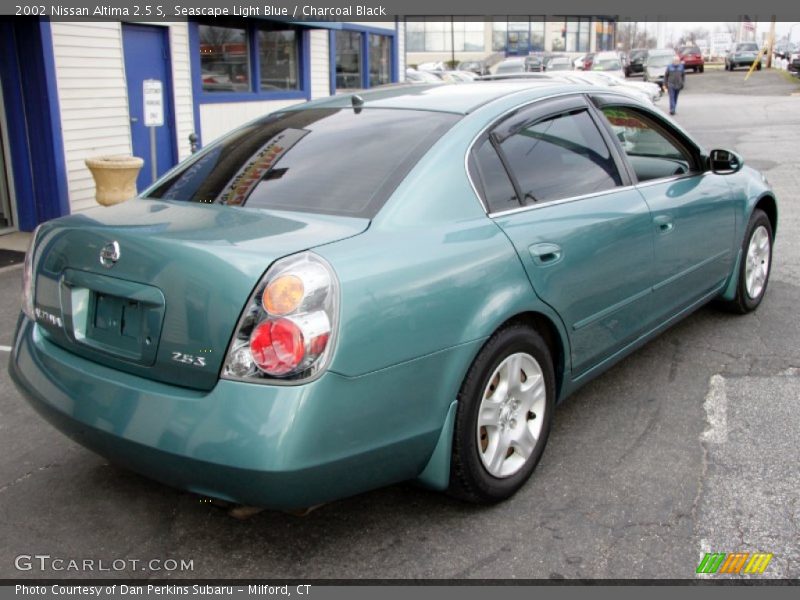 Seascape Light Blue / Charcoal Black 2002 Nissan Altima 2.5 S