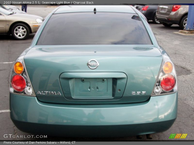 Seascape Light Blue / Charcoal Black 2002 Nissan Altima 2.5 S