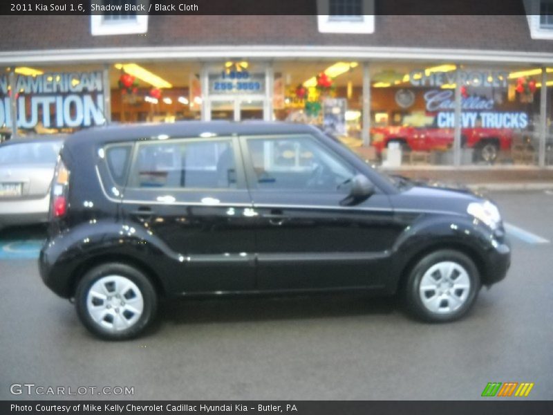 Shadow Black / Black Cloth 2011 Kia Soul 1.6