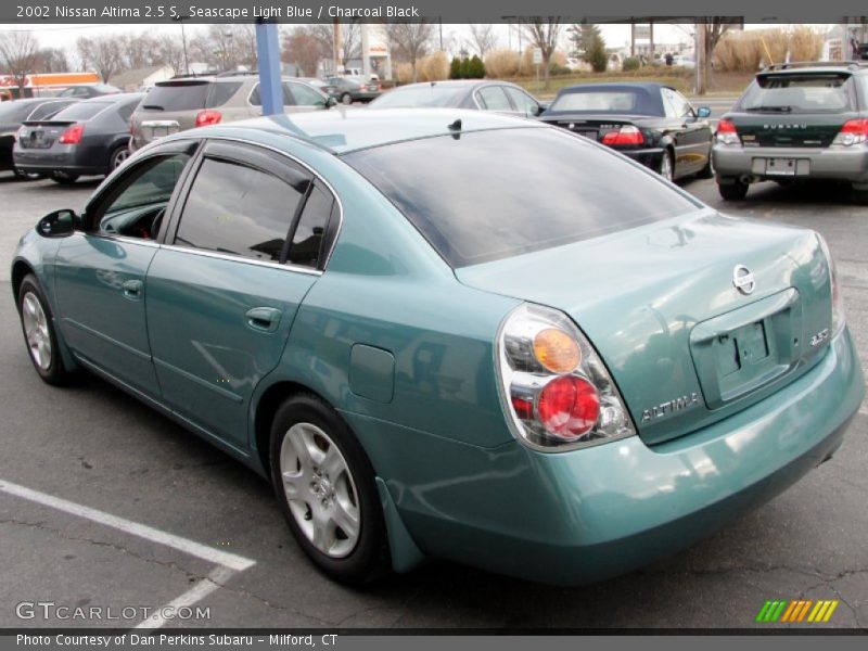 Seascape Light Blue / Charcoal Black 2002 Nissan Altima 2.5 S