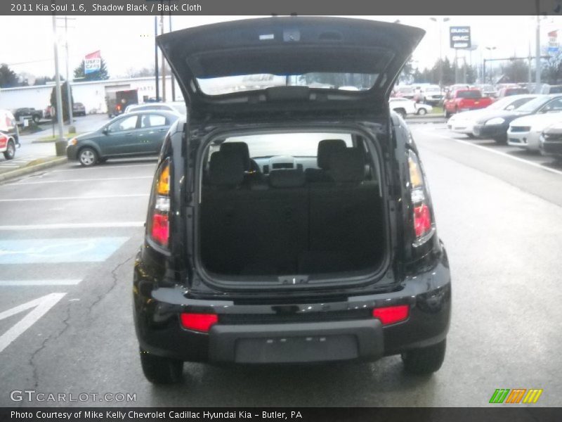 Shadow Black / Black Cloth 2011 Kia Soul 1.6