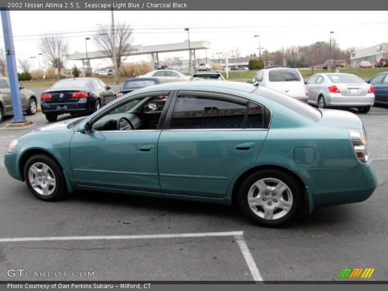 Seascape Light Blue / Charcoal Black 2002 Nissan Altima 2.5 S