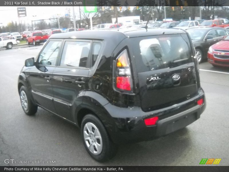 Shadow Black / Black Cloth 2011 Kia Soul 1.6