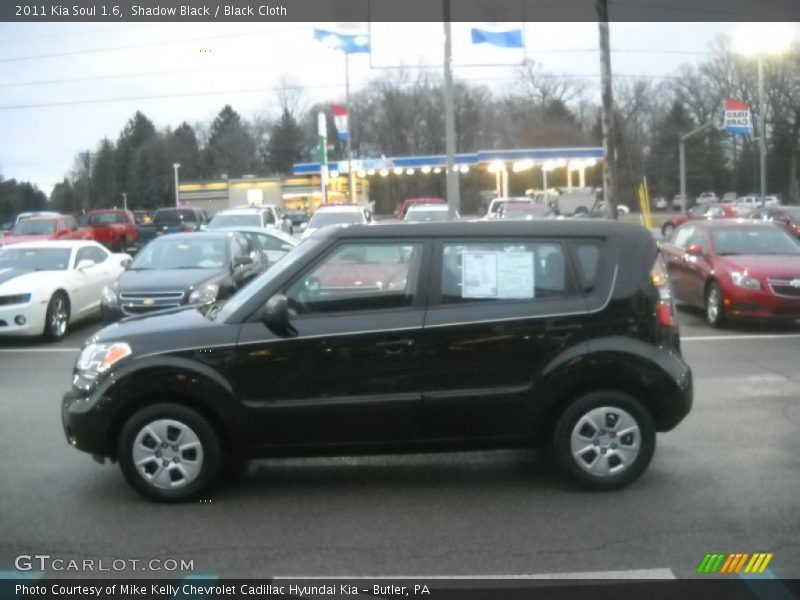 Shadow Black / Black Cloth 2011 Kia Soul 1.6