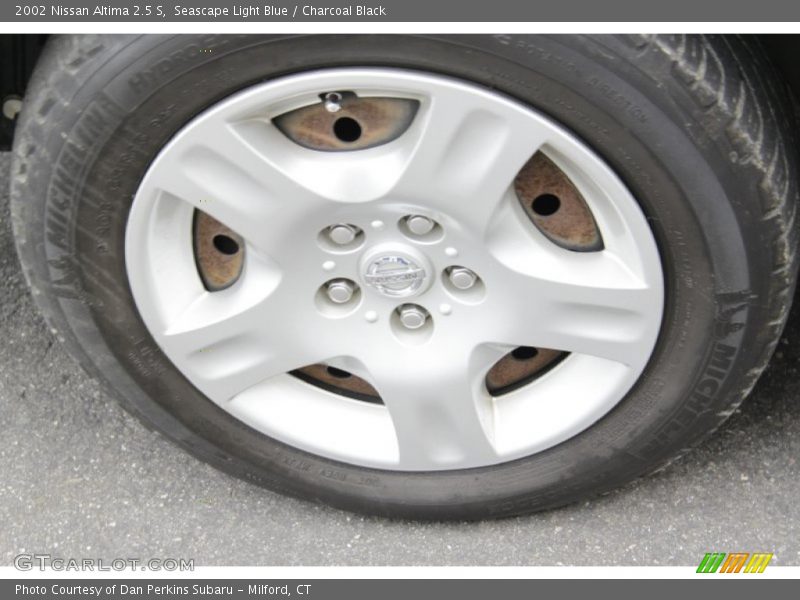 Seascape Light Blue / Charcoal Black 2002 Nissan Altima 2.5 S